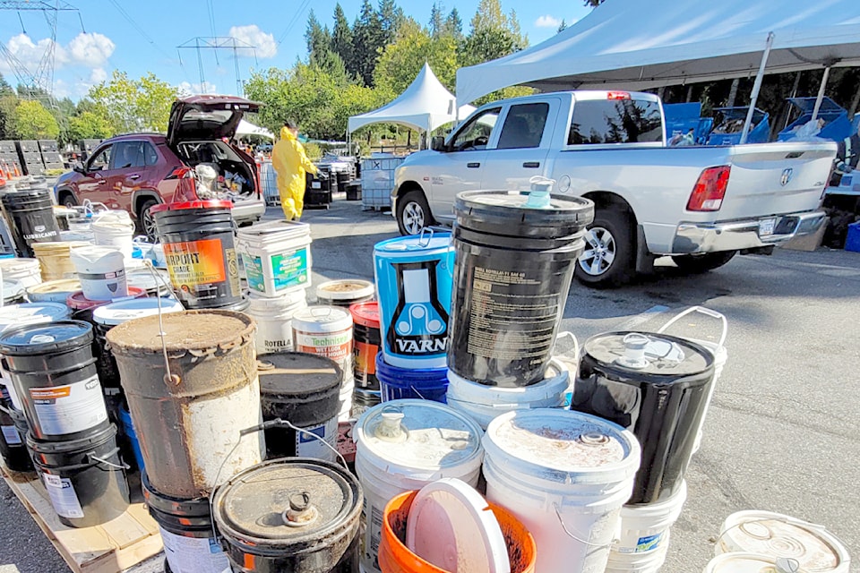 Hazardous waste disposal event