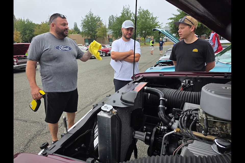 Hundreds of cool cars on display Monday at the Kwantlen Polytechnic University campus in  City. 
