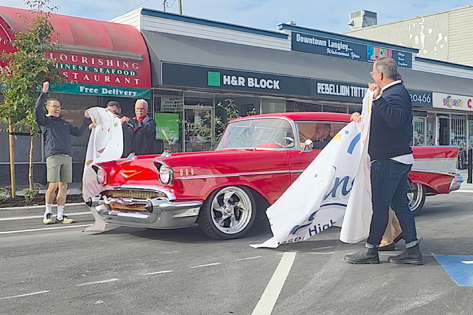 One-way street opening ceremony