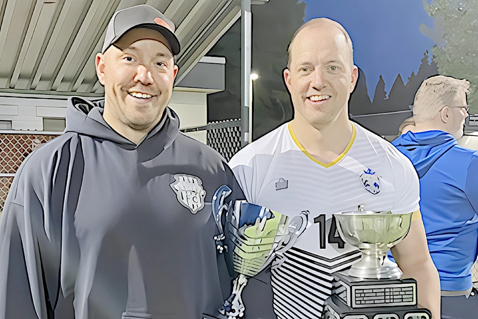 Twin brothers Bryan (left) and Blair Roman were part of the Bradner-cup-winning   United - Dynamo team. They have been playing together since they were 8.