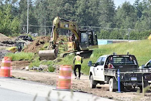 Lane closures coming near Highway 1 in Aldergrove