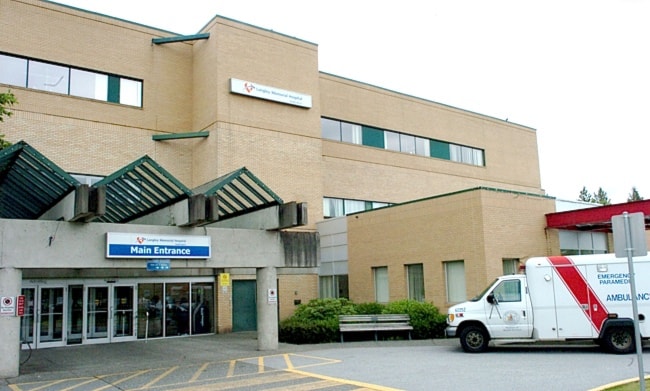 John Gordon
Lanmgley Memorial Hospital Front Entrance 2008