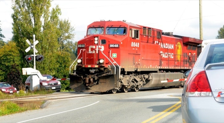 John Gordon
A CP coal train crosses Glover at TWU.