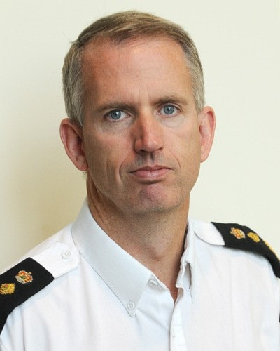 John Gordon 2010-10-02
Supt. Derek Cooke OIC of the 91ԭ RCMP detachment.
