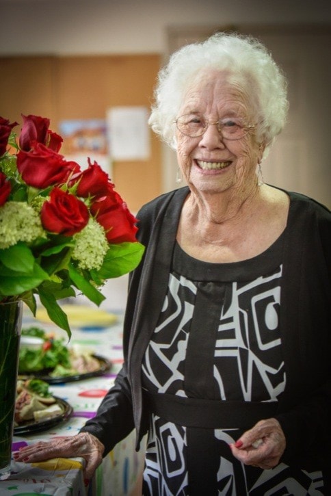 Florence Slavinsky turned 100 years old on Feb 9.
Dennis Ducklow photo