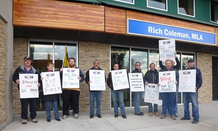 31800langleysteelworkersprotest