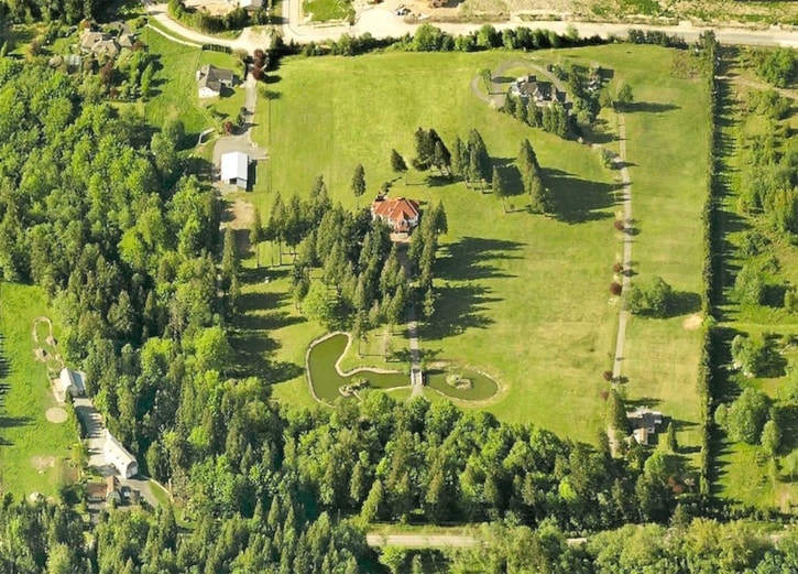 Undated Bing.com aerial imge of 19683 0 Avenue in Langley.