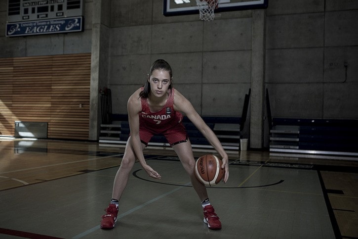 2016-06-13
Canada Basketball photo
Langley's Louise Forsyth