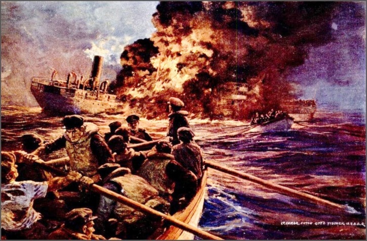 49927langleyBurning_tanker_of_the_North_Atlantic_08Feb1943
