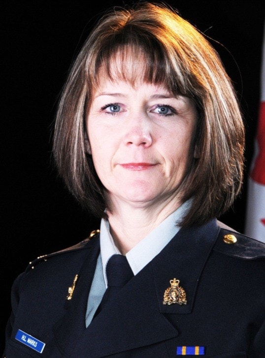 submitted 2011-02-08
Cpl. Holly Marks, 91ԭ RCMP media liaison officer.