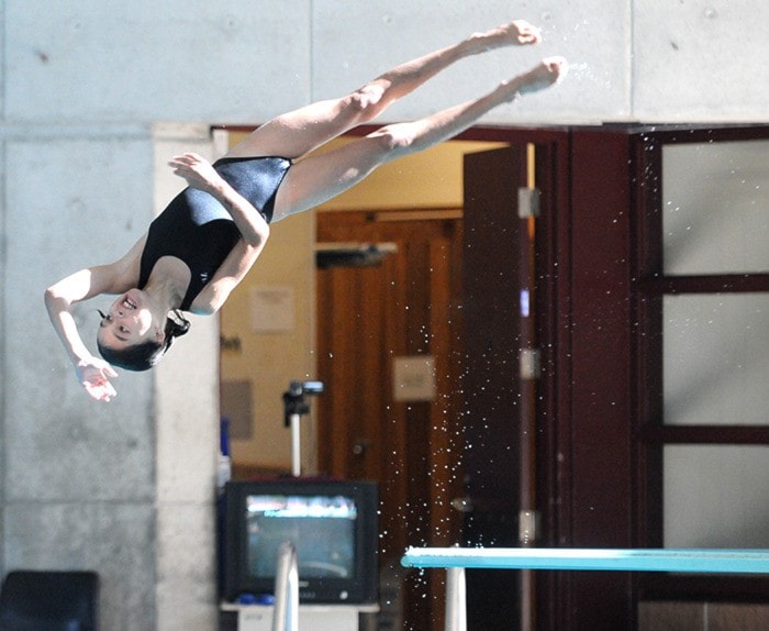 Miranda GATHERCOLE 2013-07-26 Julia, 10 year old diver at Walnut Grove Pool