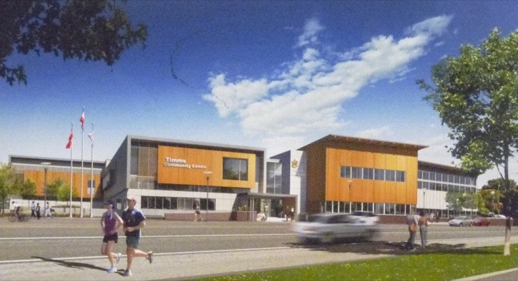 Supplied
Artists impression of new Timms centre exterior.