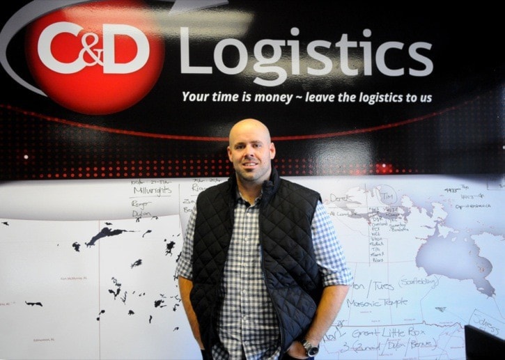 Gary AHUJA 2015-11-03 Dana Matheson, president and CEO of C&D Logistics