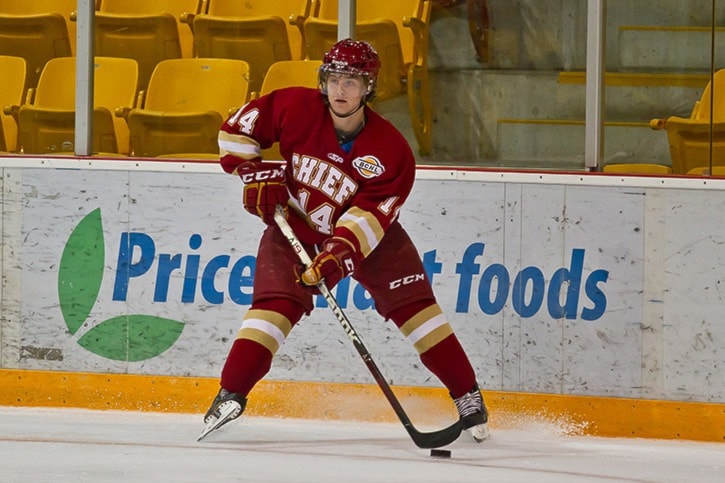 September 8, 2012 Chilliwack Chiefs vs. Nanaimo Clippers