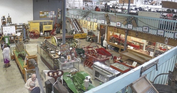 The main hall of the farm museum. Dan FERGUSON/91ԭ Times