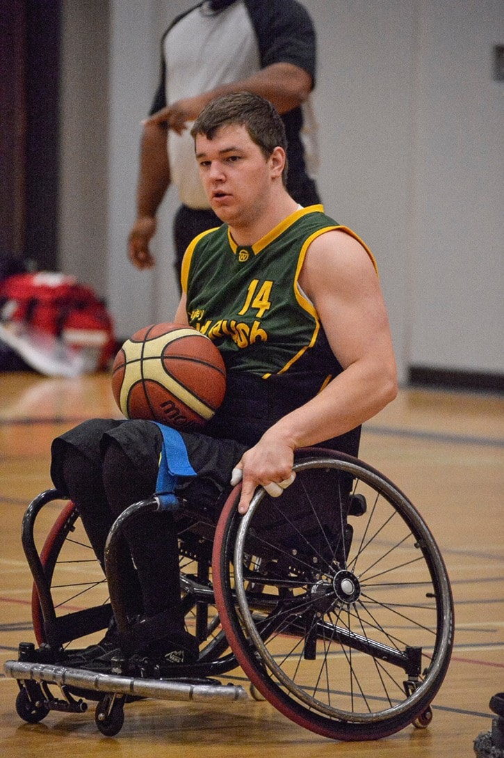 Justin Johnson, wheelchair basketball player