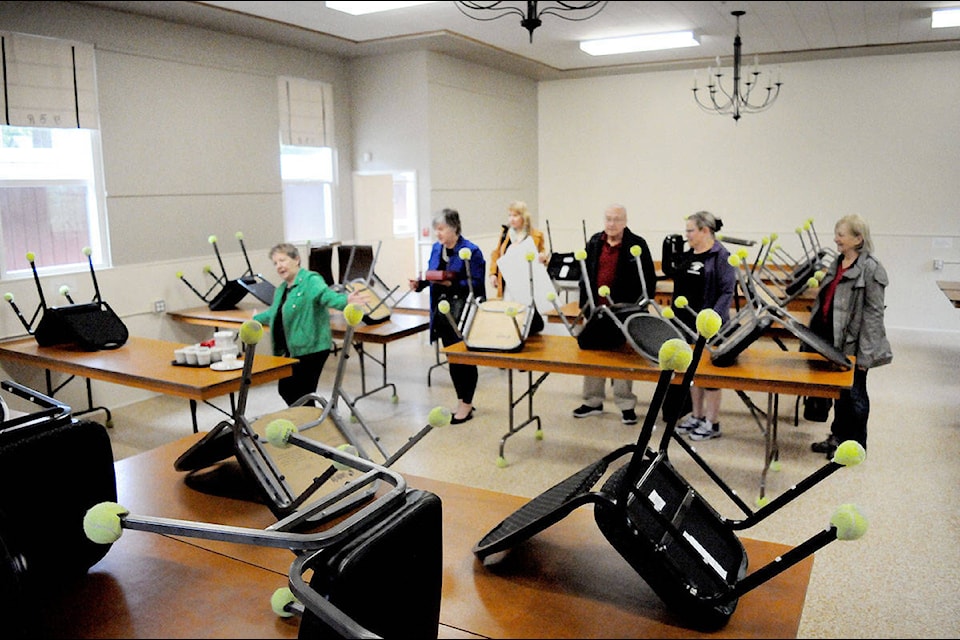 The Brookswood Seniors Centre is a popular place these days. Troy Landreville Langley Times