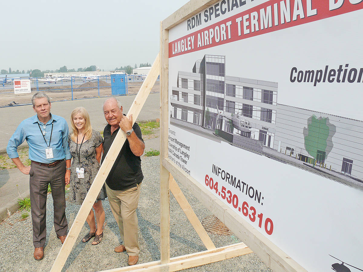 New terminal, tower building coming to Langley airport Langley
