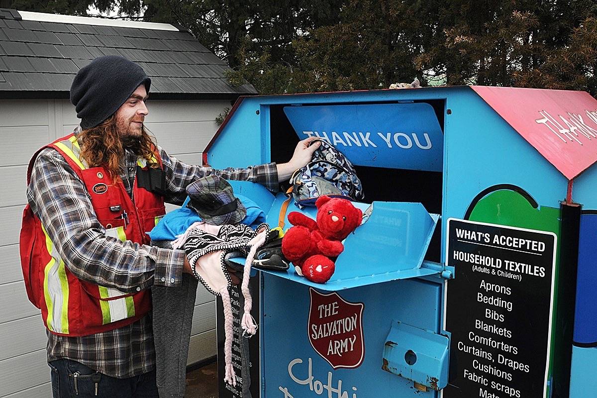 Maple Ridge groups find ways to make clothing bins safer Langley Advance Times