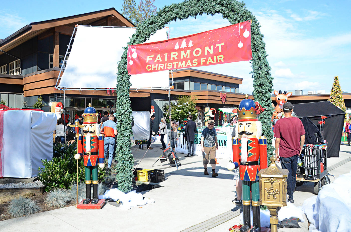 Christmas comes early in Langley thanks to TV production Langley