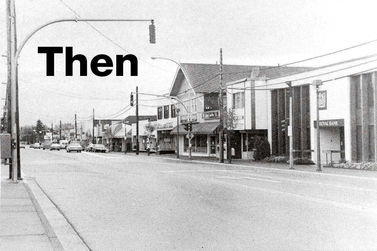 Langley Then and Now do you know the first movie Colussus theatre