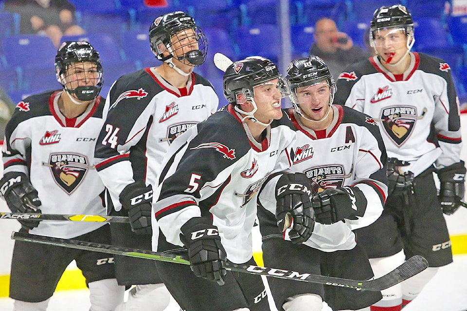 Giants 2 games away from WHL playoffs - Langley Advance Times