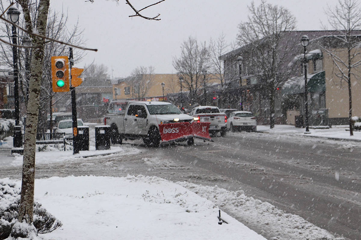 MAP Is your road a priority when it comes to clearing snow in Langley