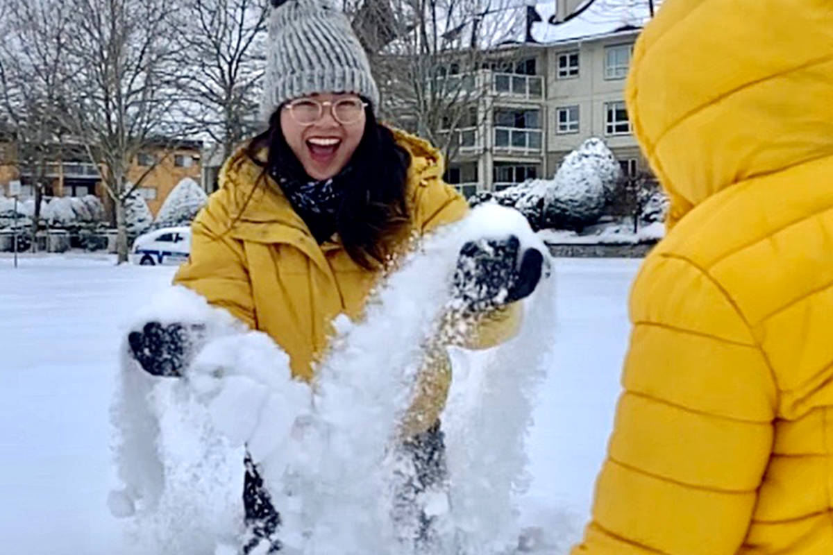 PHOTOS What did Langley residents get up to during the snow day