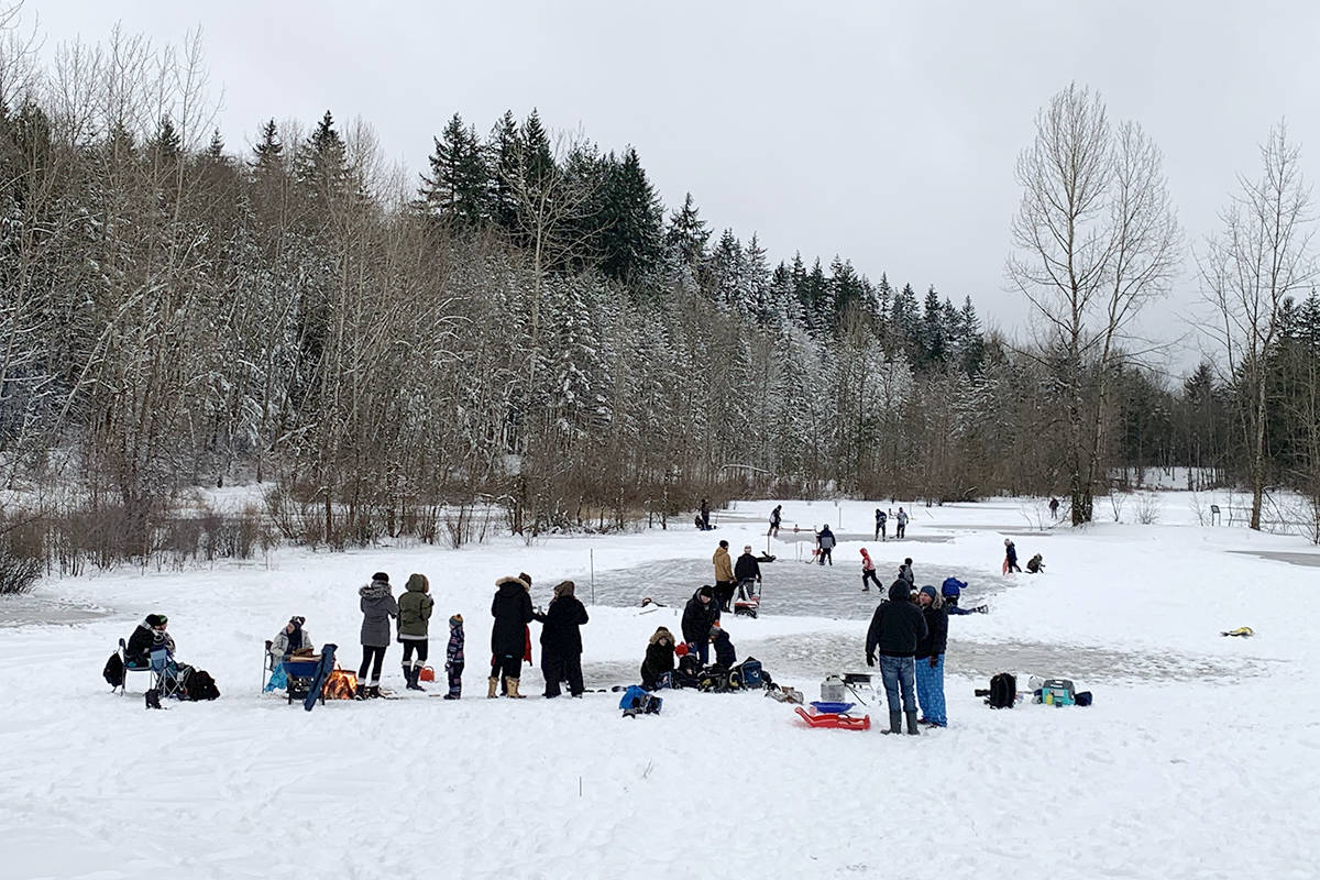 PHOTOS What did Langley residents get up to during the snow day