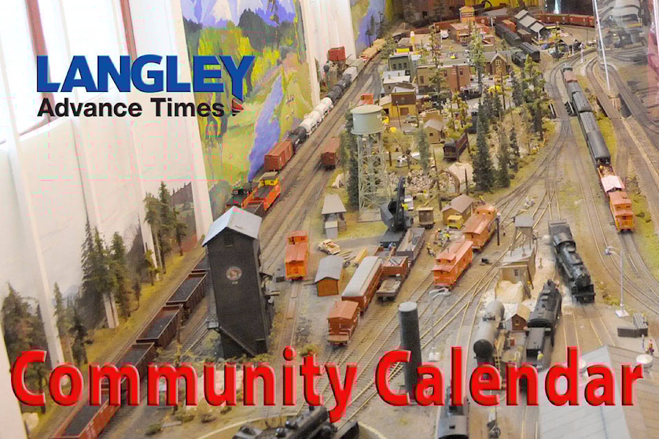 Langley Advance Times Community Calendar Feb. 19, 2020 edition