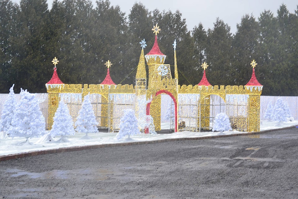 Glow Gardens opens on Tuesday, Dec. 8, after Dr. Bonnie Henry announces that drive-thru events can go ahead. (Ryan Uytdewilligen/Aldergrove Star)