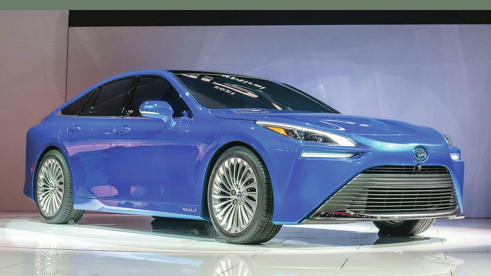 The new Toyota Mirai (concept pictured) will have dramatically improved looks and it will be sold in more parts of the country. PHOTO: TOYOTA