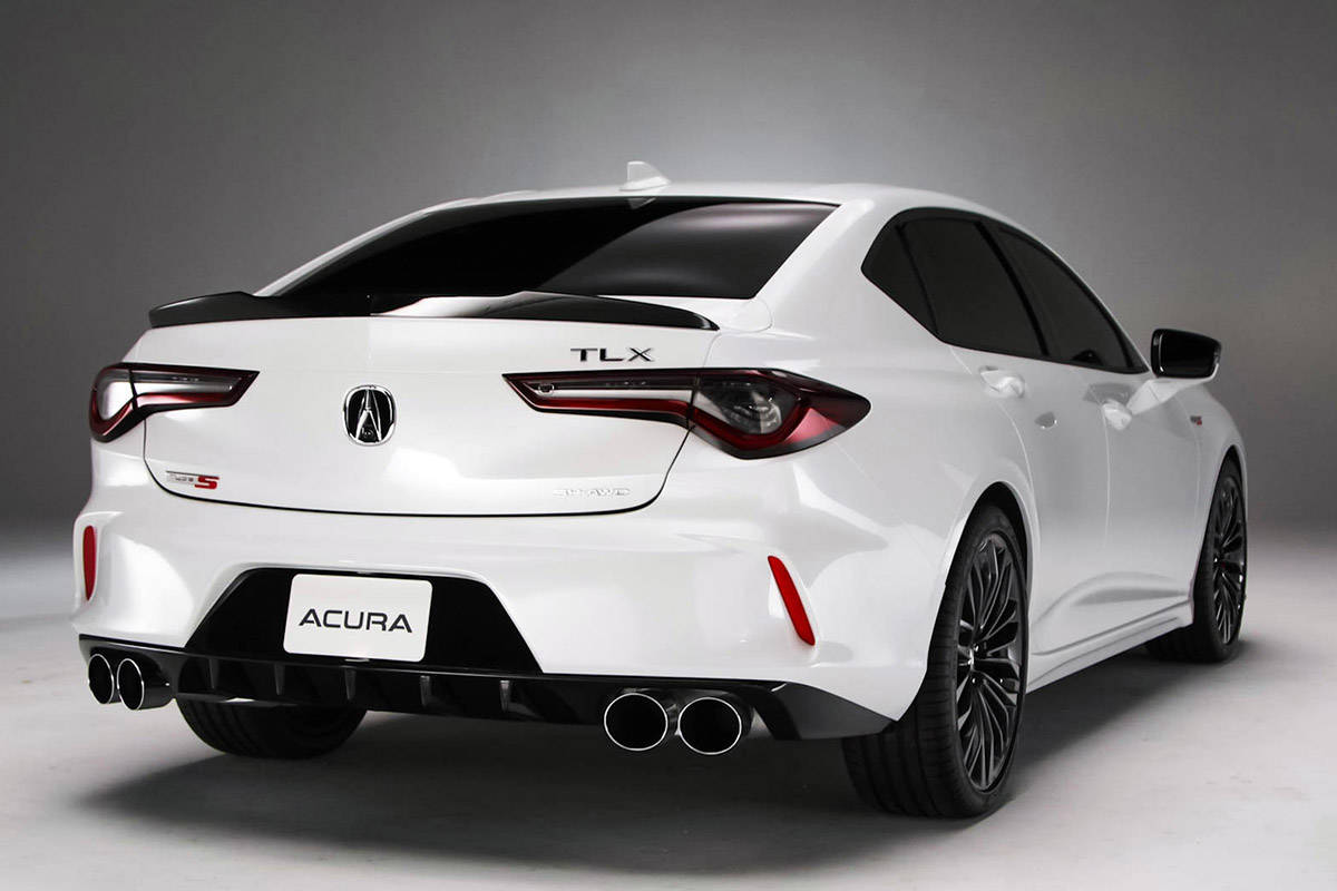 The TLX is noticeably larger than the previous model with more than nine more centimetres between the front and rear wheels. Say hello to more rear legroom. PHOTO: ACURA