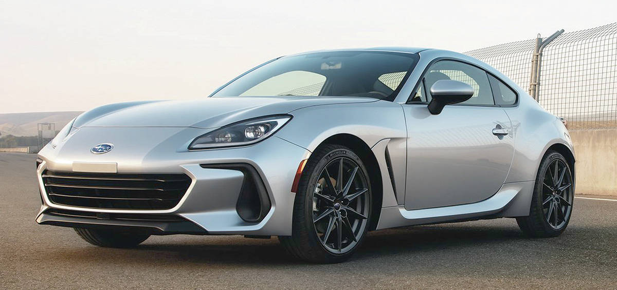 The redesigned Subaru BRZ gets much more aggressive front bodywork with all sorts of ducting. A 2.4-litre four-cylinder engine replaces the 2.0-litre. PHOTO: SUBARU