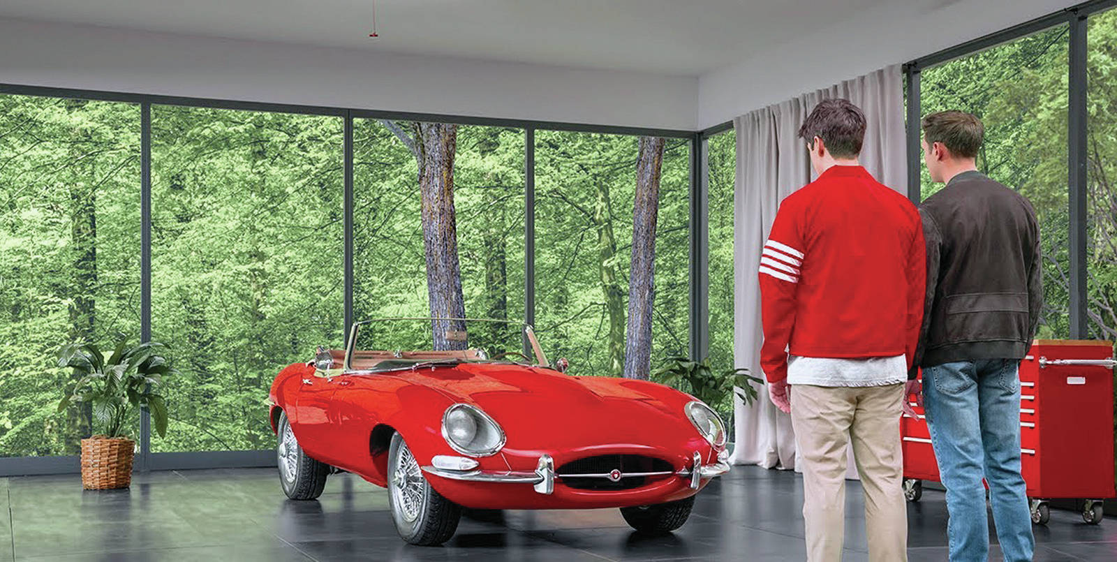 A new advertising spot recalls the joyriding scene from the movie <em>Ferris Bueller聮s Day Off</em>. PHOTO: YouTube screen grab