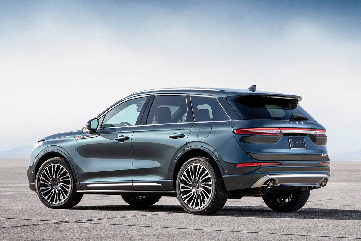 The Corsair is now LincolnÂ’s entry vehicle, and what an elegant welcome mat to the brand it is. Being longer and wider than the MKC, the Corsair appears lower and sleeker. PHOTO: LINCOLN