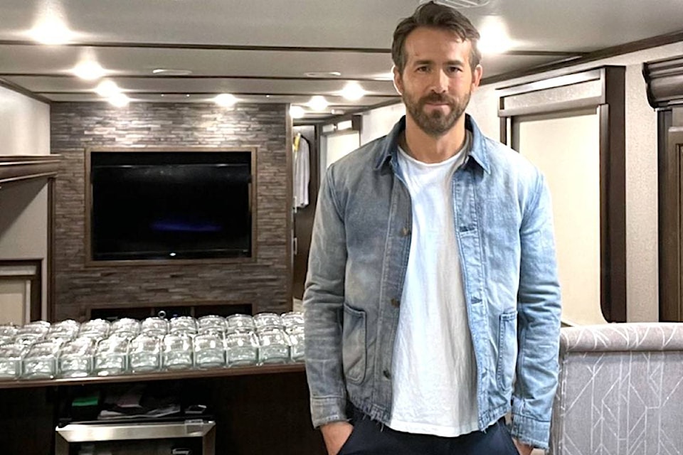 One hundred bottles of Aviation gin signed by Ryan Reynolds will be available at a  BC Liquor Store starting Saturday. (Twitter/Ryan Reynolds)