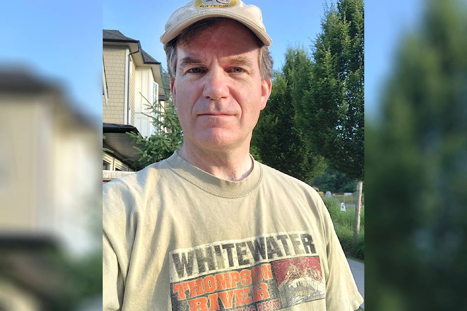 Eric Fandrich’s family was forced to flee a wildfire in Lytton on June 30, 2021, which engulfed 90 per cent of the town. The Walnut Grove resident is fundraising to help revival the family business, Kumsheen Rafting. (Special to Langley Advance Times)