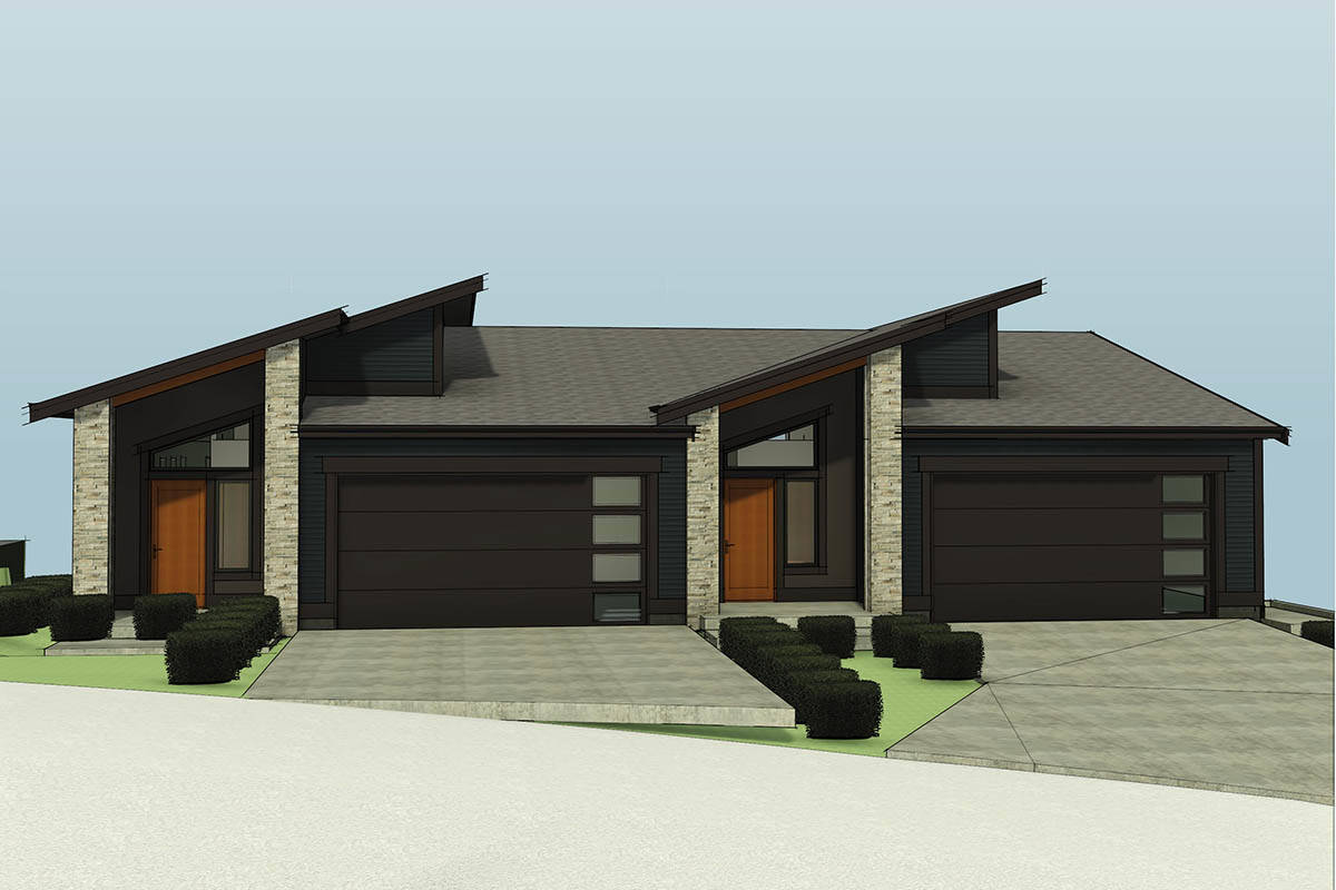 Tatlow gives a low profile from the street, but has a higher elevation in the back.