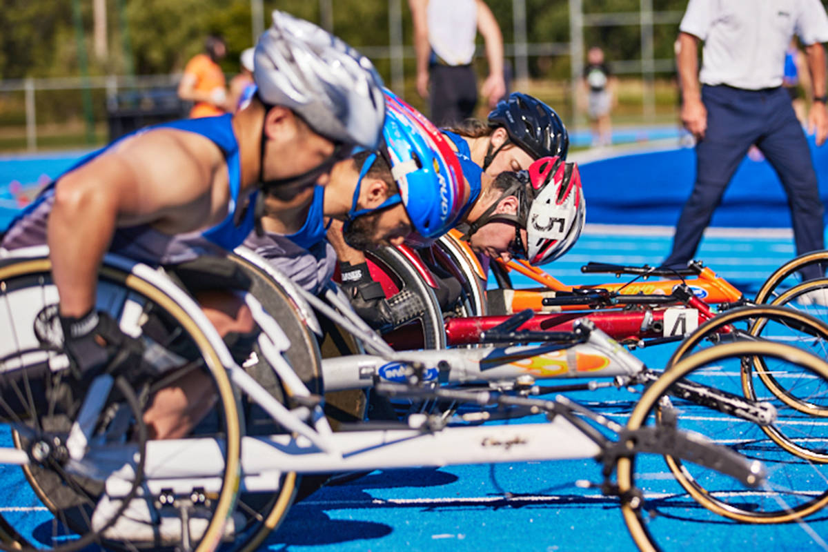 黑马磁力 Mustangs and BC Athletics hosted more than 300 U16-senior competitors Saturday, July 24, and Sunday, July 25 for the provincial sprints, jumps, hurdles and wheelchair racing challenge. (Rob Wilton/Special to 黑马磁力)