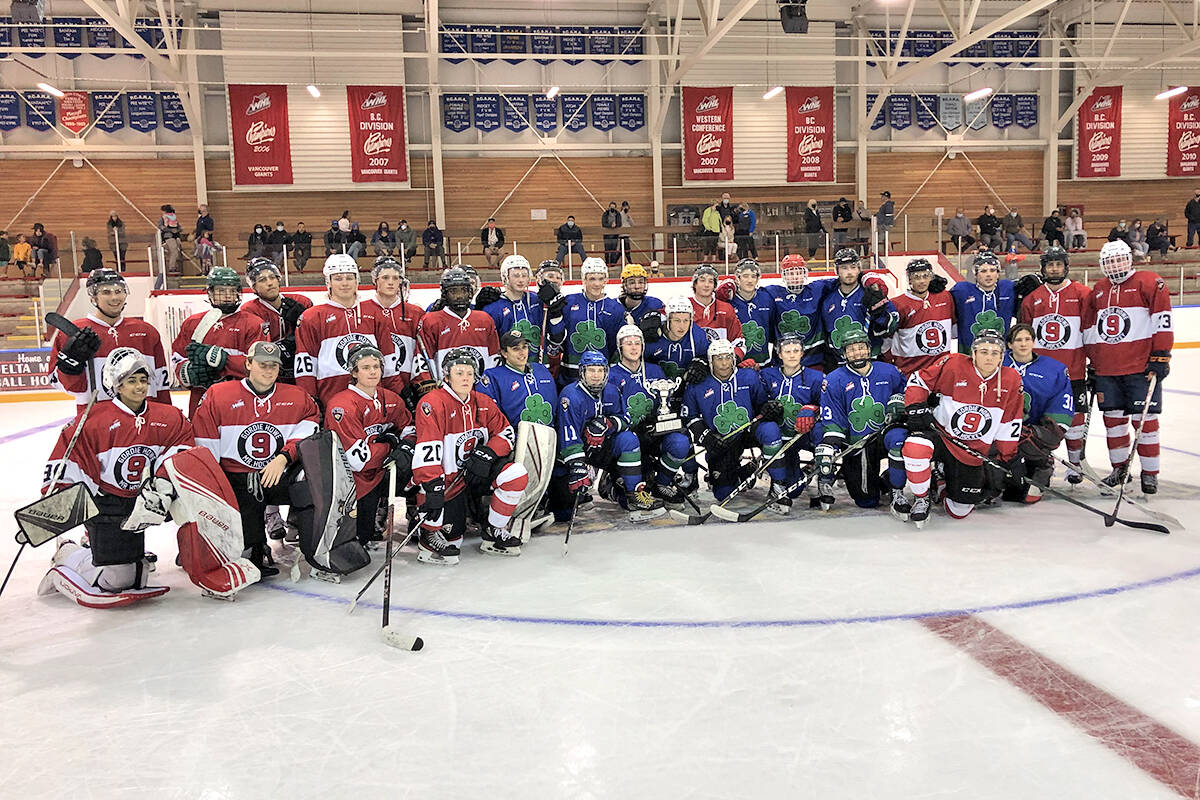 Team Howe and Team Quinn played for the Legends Cup at the 91原创-based Vancouver Giants 2021 Chevrolet Training Camp Monday, Sept. 6, at the Ladner Leisure Centre. (Special to 91原创 Advance Times)