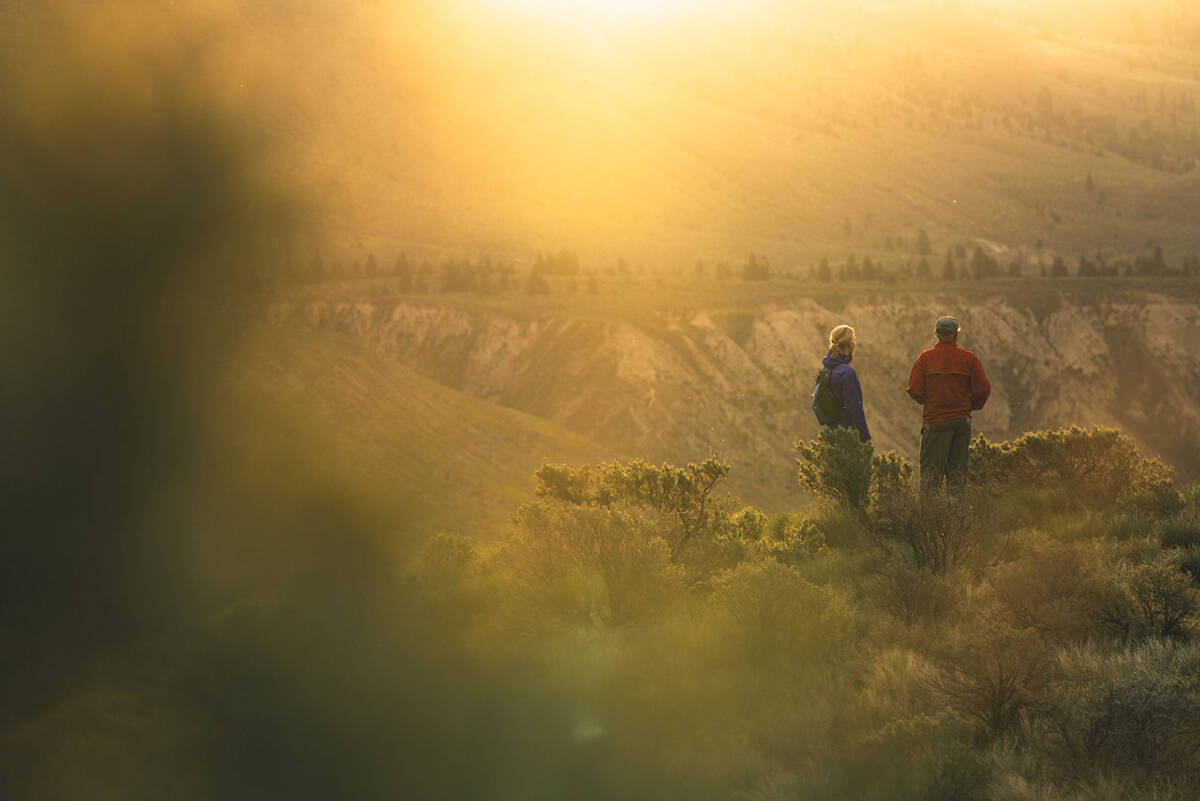Kamloops offers many opportunities to truly go off the grid, including at Valleyview Nature Park. Photo: Dylan Sherrard/Tourism Kamloops