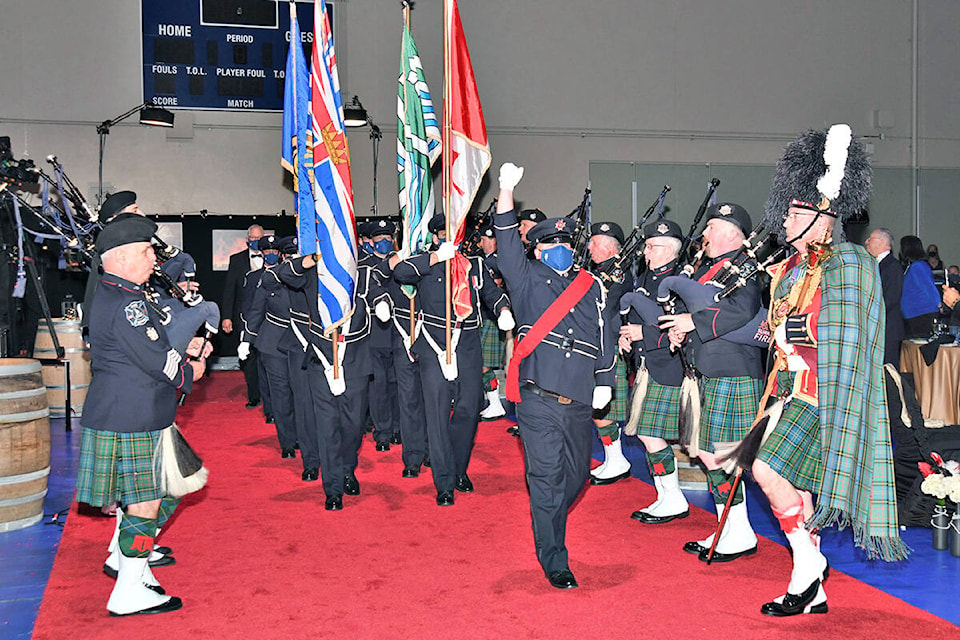 The third annual Mayor’s Charitable Gala fundraiser at the Langley Events Centre Fieldhouse ended up raising more than $600,000, according to preliminary estimates of the funds raised at the Saturday, Sept. 25 event. (Jhim Burwell/Special to Langley Advance Times)