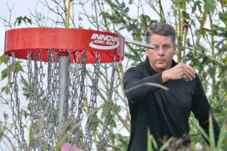 About 150 players took part in the Raptors Knoll Disc Golf Club tournament over the Oct. 2-3 weekend. (Dan Ferguson/)