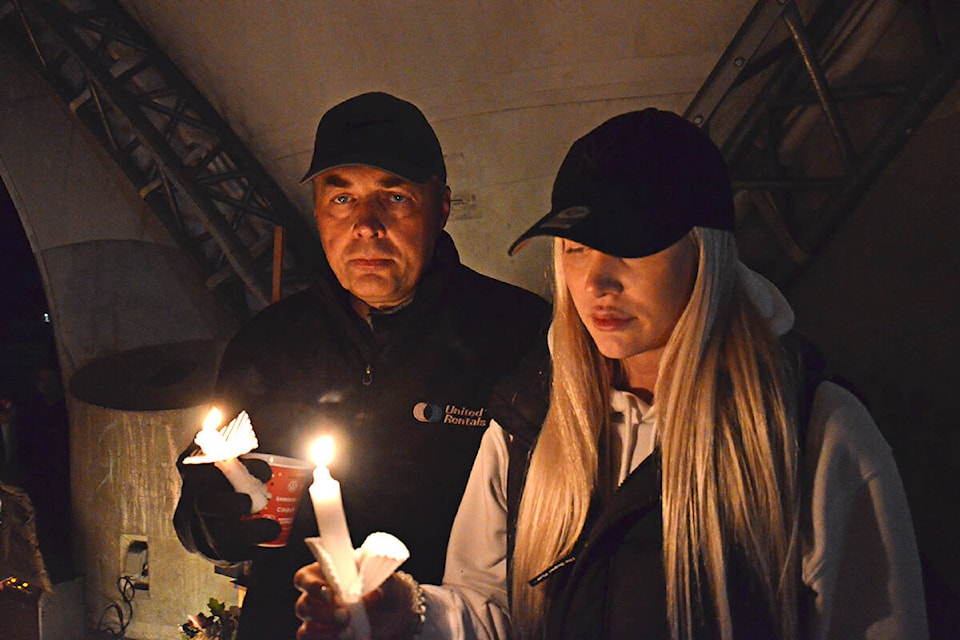 Nick Goodrick and his daughter, Nikki, are struggling to deal with the disappearance of Devon Goodrick, Nick’s son and Nikki’s brother. (Heather Colpitts/Langley Advance Times)