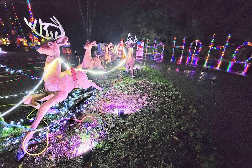 Christmas in Williams Park is from 5 p.m. to 9 p.m. at 68th Avenue and 238th Street until Dec. 19. Admission is free, but donations are appreciated. (Dan Ferguson/91ԭ Advance Times)