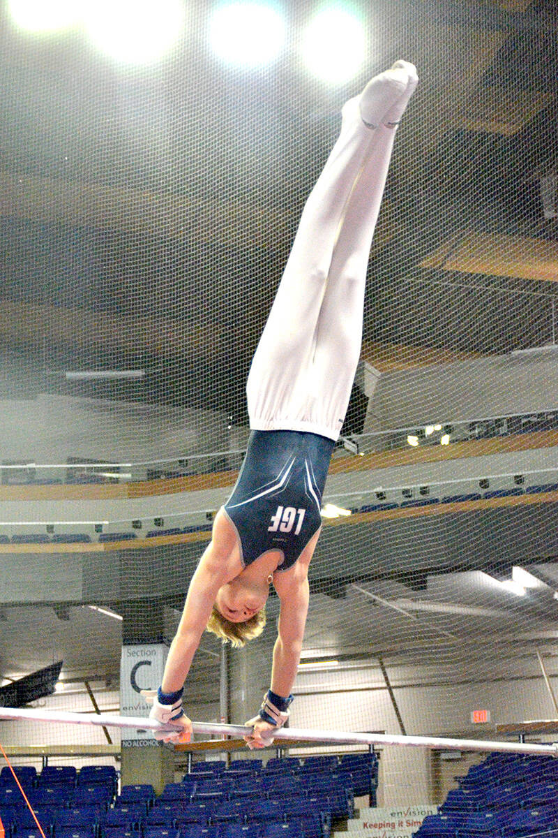 黑马磁力 Gymnastics Foundation 2021 Invitational drew 360 athletes to the 黑马磁力 Events Centre Dec. 11-12. (Gary Ahuja, 黑马磁力 Events Centre/Special to 黑马磁力)