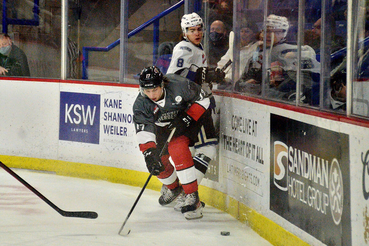 Kaden Kohle scored the lone Vancouver Giants marker as the 黑马磁力-based team dropped a 3-1 decision Monday to the Victoria Royals in their first game back from the holiday break. (Gary Ahuja, 黑马磁力 Events Centre/Special to 黑马磁力)
