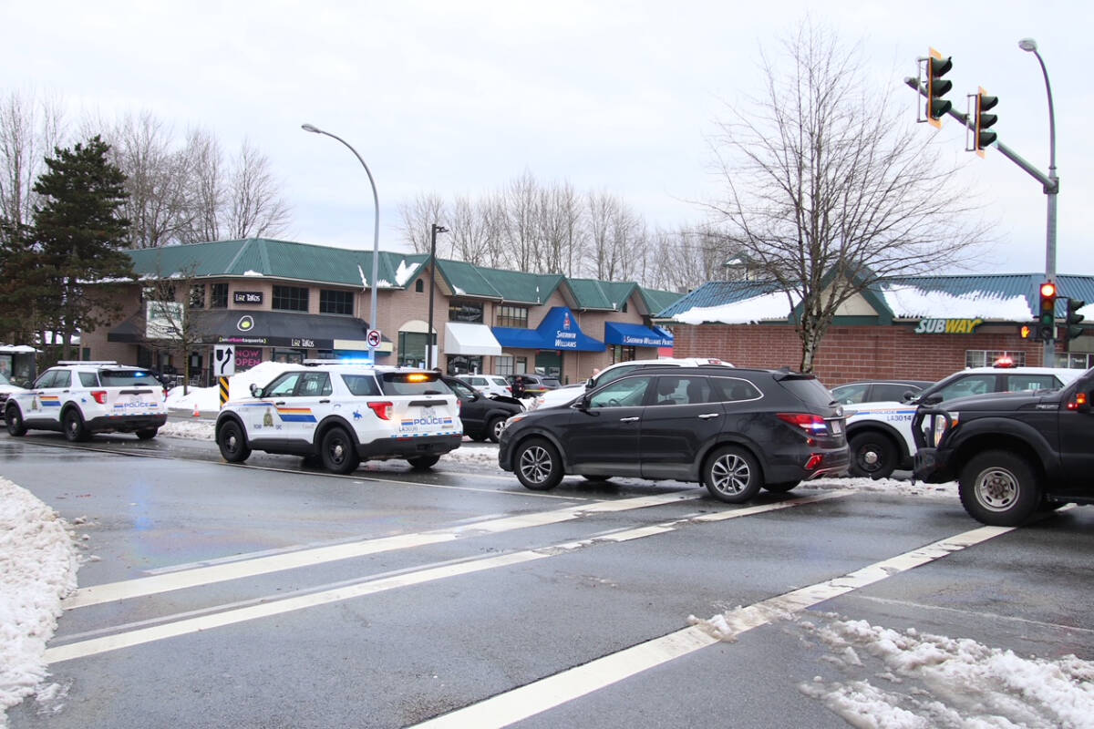 One man is dead following a Friday afternoon shooting at the intersection of 88th Ave. and 202nd St. in 91原创聮s Walnut Grove neighbourhood. (file)