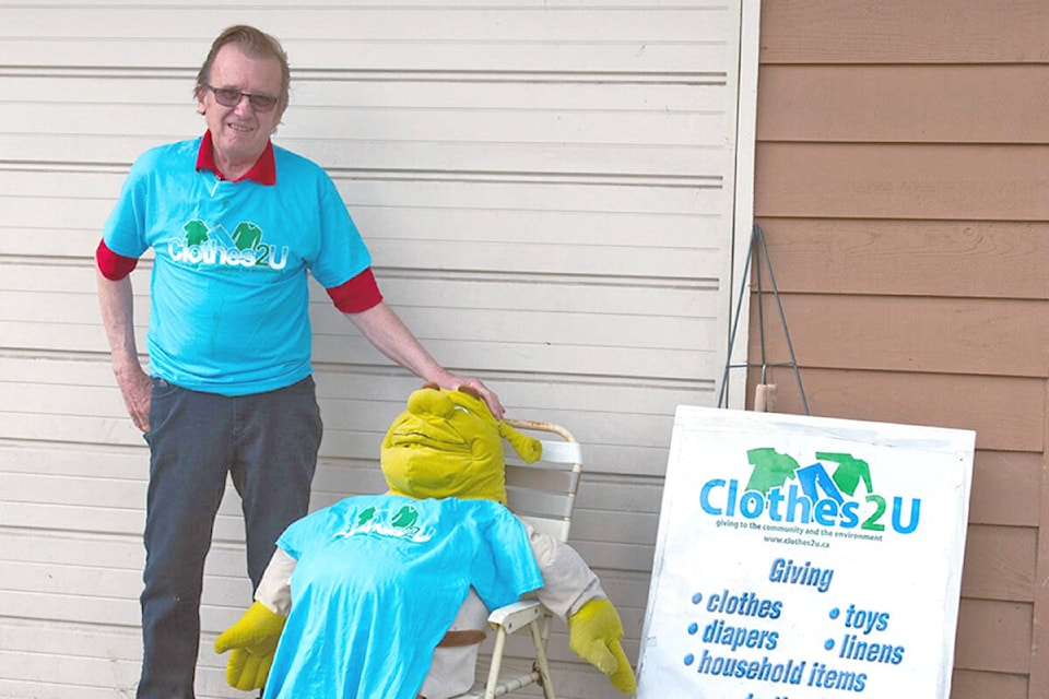 Ernie Jantzen, founder of Clothes2U is a retired marketing professional. He has organized multiple clothing drives in Surrey, Mission, Abbotsford, Chilliwack, and 91ԭ since 2002. (Special to 91ԭ Advance Times)